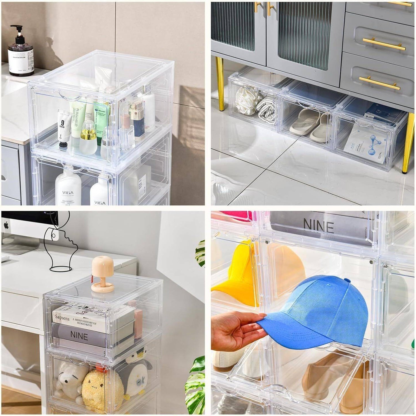 Transparent Organizer.