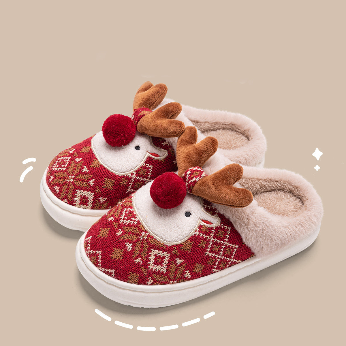 Plush Slippers