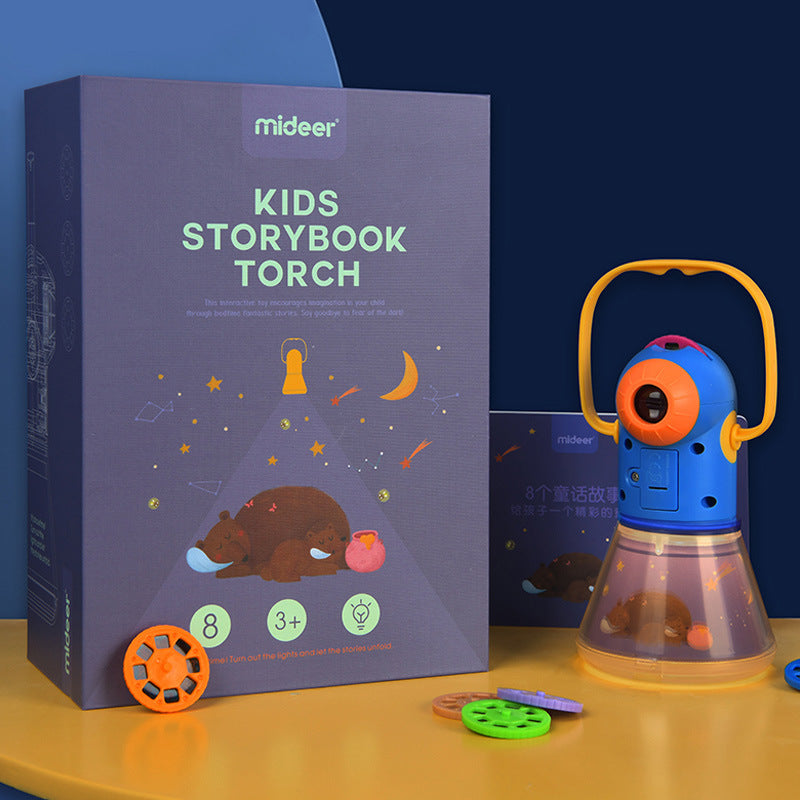 Toy storybook projector