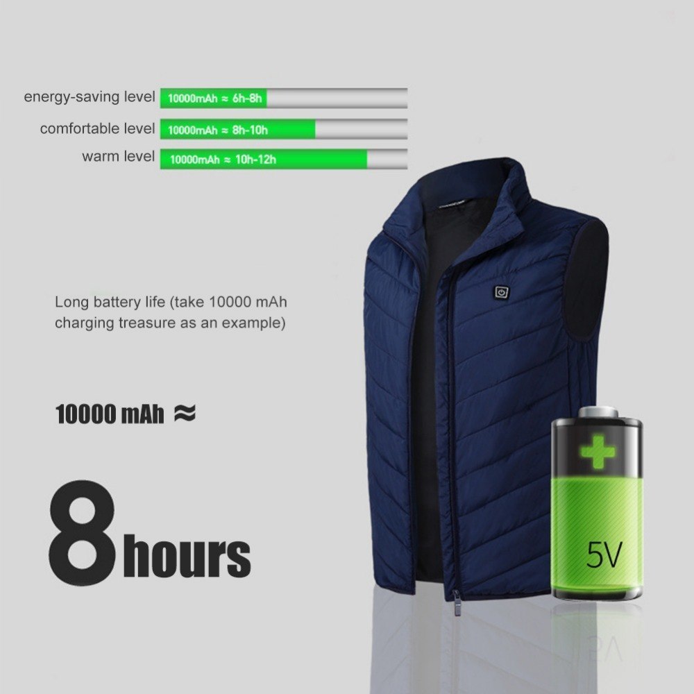 Electric heating vest