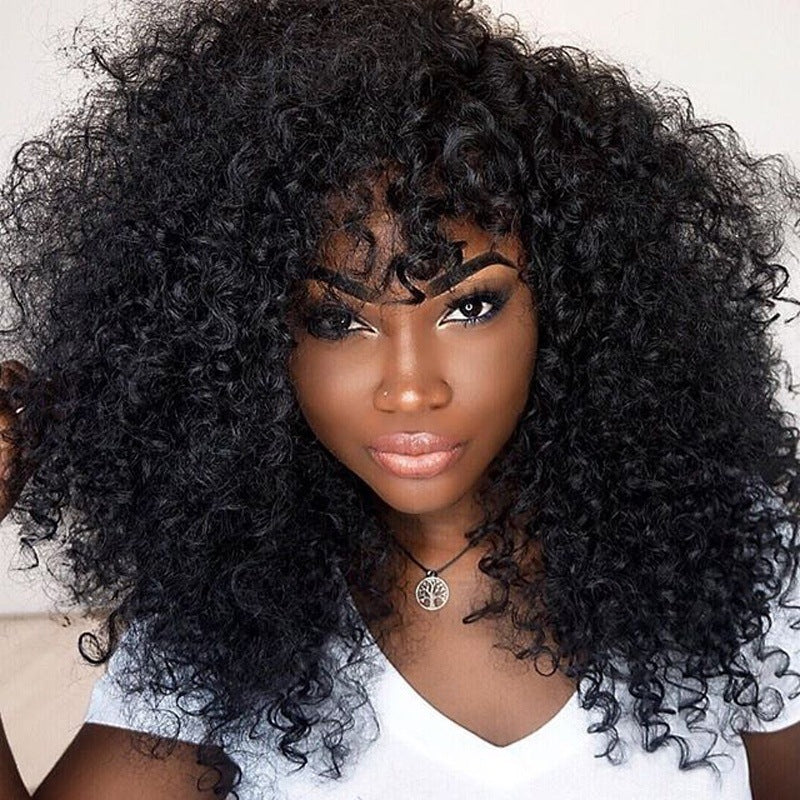 Curly hair wigs