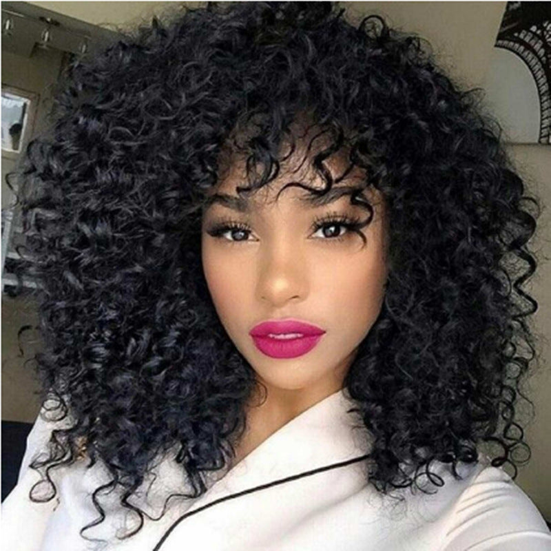 Curly hair wigs