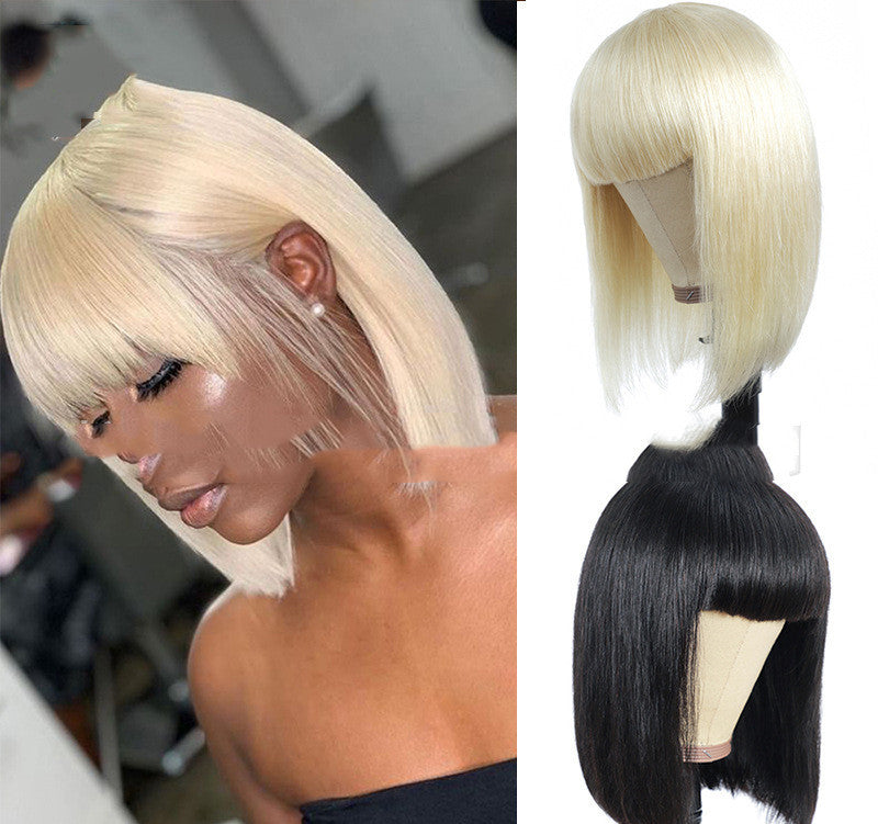 Straight Hair Bobo Wigs