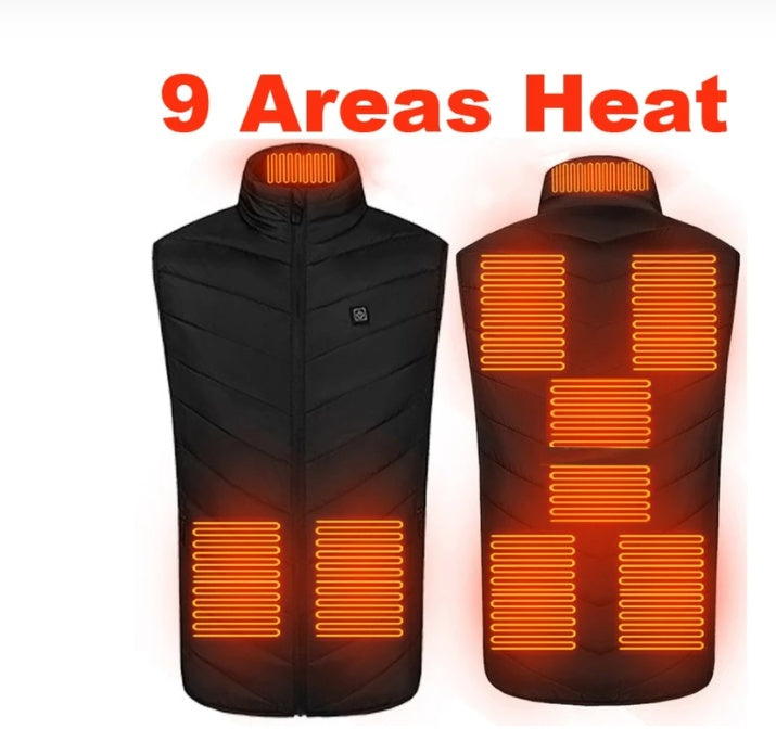 Electric heating vest