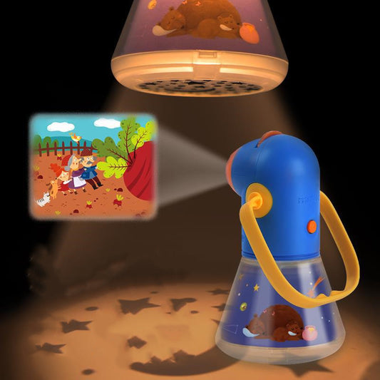 Toy storybook projector