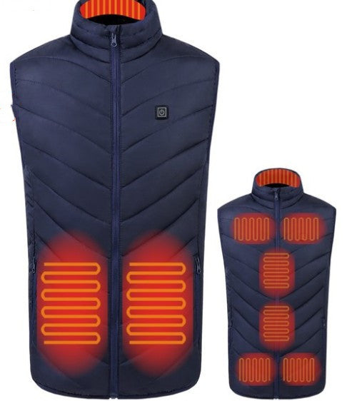 Electric heating vest