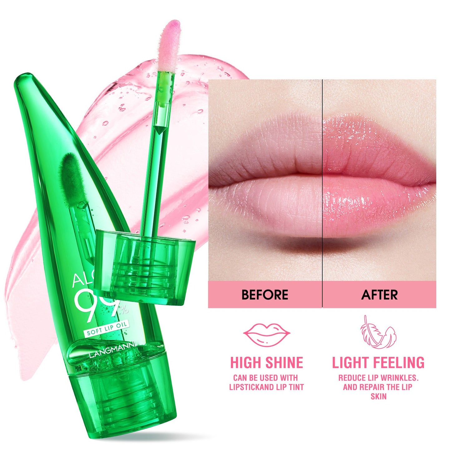 Aloe vera lip gloss