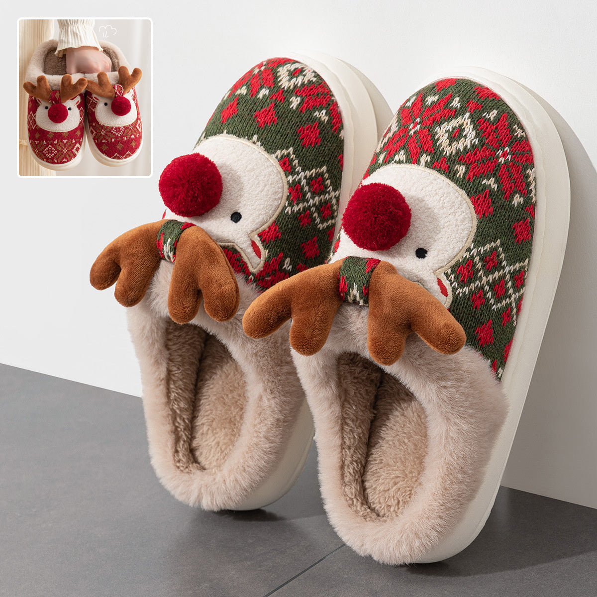 Plush Slippers