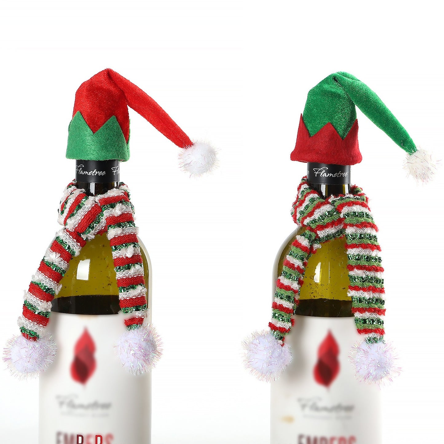 red wine bottle decoration