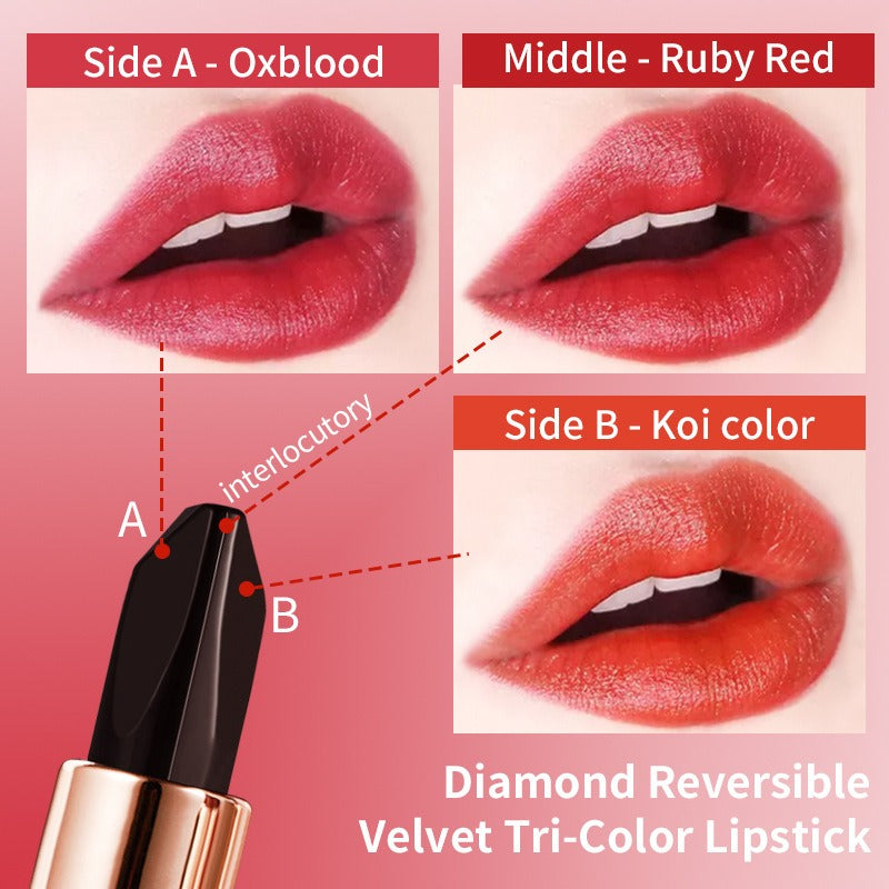 VIBELY Three-color lipstick