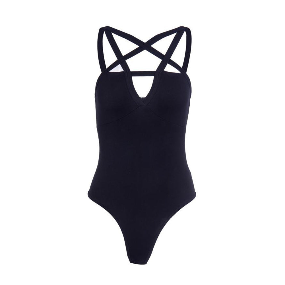 Pentagram shape jumpsuit