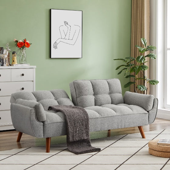 Gray Ottoman