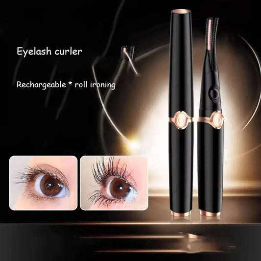 Heated eyelash curler