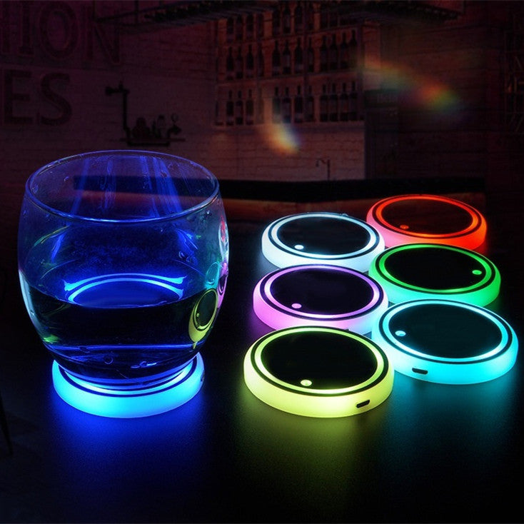 LED light-up coaster