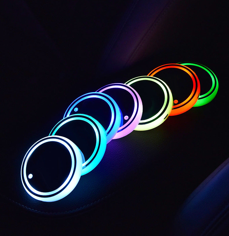 LED light-up coaster